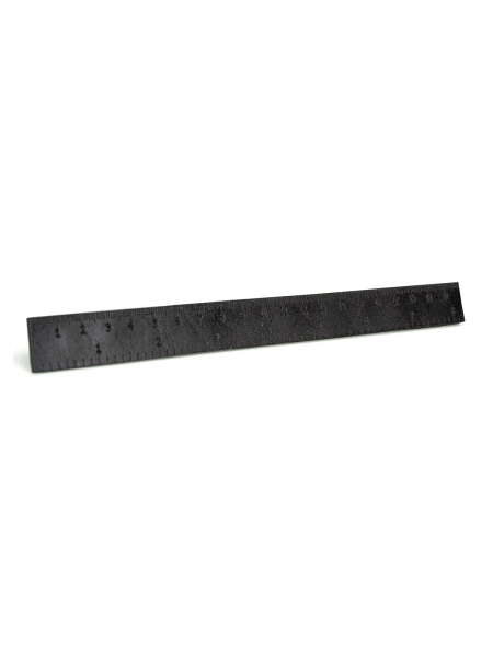 Линейка измерительная "Fu" Black. Арт QB-4639/Black