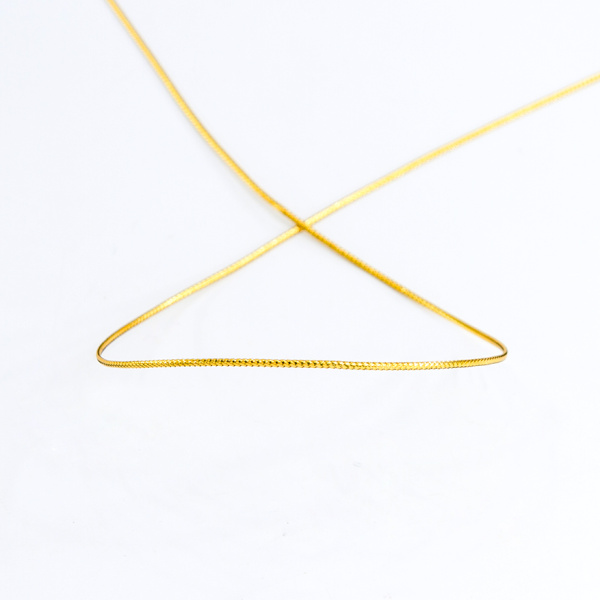 Шнур металлизированный, 1 мм, цвет золотистый. Арт 881210700X7000          