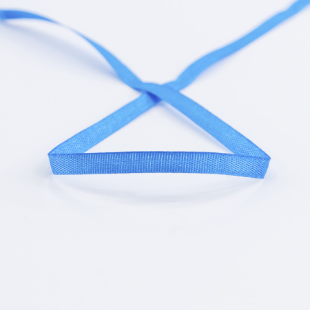 Лента для вышивания SAFISA на блистере, 4 мм, 5 м, цвет 42, синий. Арт P111-4мм-42             