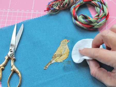 Маркер для разметки на темной ткани, линия 1 мм, цвет белый, смываемый водой. Арт 290/G002               