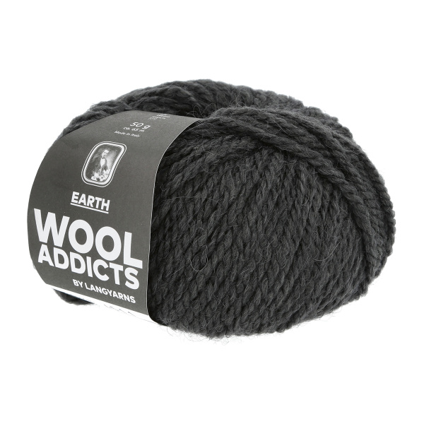 Пряжа Earth, 50% альпака, 35% нейлон, 15% шерсть, 50 г, 65 м. Арт 1004.0070