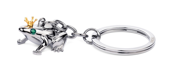 Брелок TROIKA "Лягушачий король". Арт KR24-04/CH