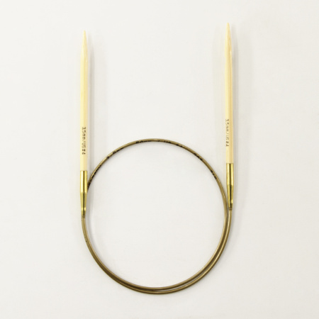 Спицы, круговые, бамбук addiNature BAMBOO №3,5, 50 см. Арт 555-7/3.5-50