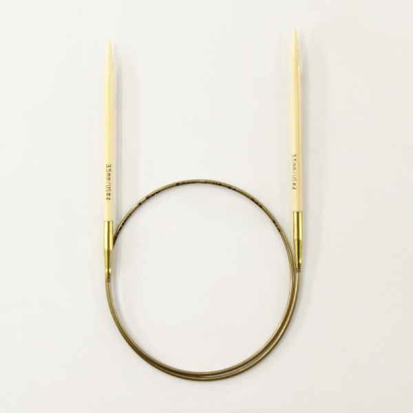 Спицы, круговые, бамбук addiNature BAMBOO №3,5, 50 см. Арт 555-7/3.5-50