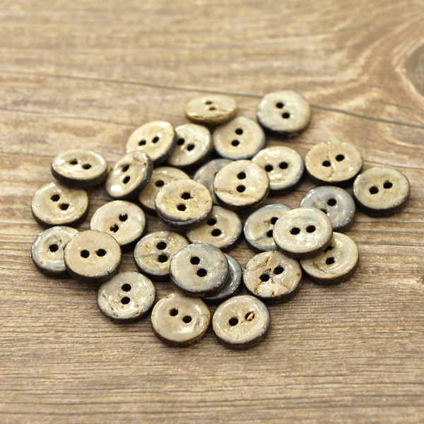 Пуговицы CONCEPT, размер 18, кокос, цвет COL.NAT натуральный. Арт 1919H-018-COL.NAT