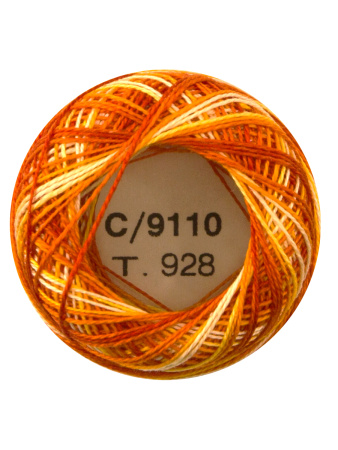 Мулине "Finca Perle"(Жемчужное), №16,мультиколорный цвет 9110. Арт 00009/16/9110           