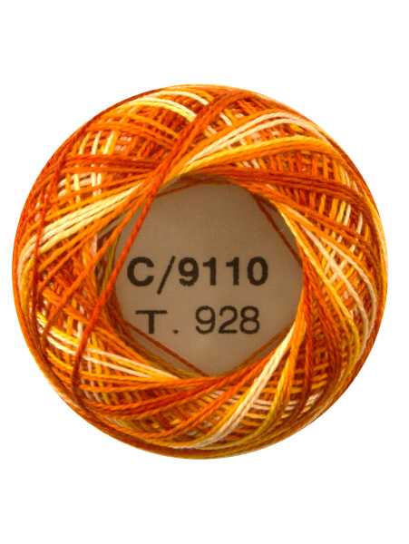 Мулине "Finca Perle"(Жемчужное), №16,мультиколорный цвет 9110. Арт 00009/16/9110           