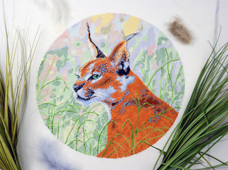 Набор для вышивания "Каракал". Арт 03.014.24