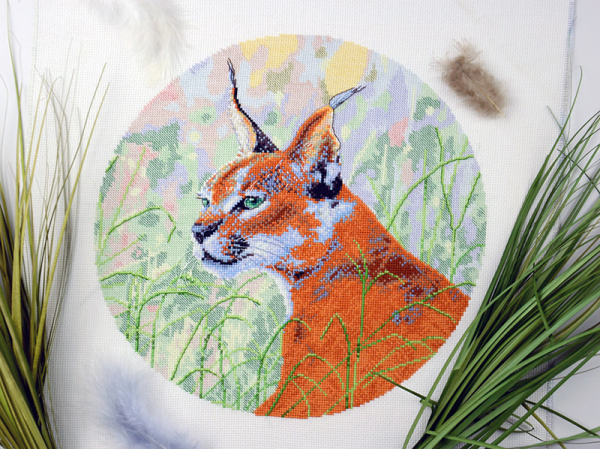 Набор для вышивания "Каракал". Арт 03.014.24
