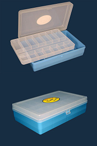 Органайзер для хранения фурнитуры, тип 2, цвет голубой