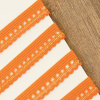 Резинка отделочная ажурная, цвет оранжевый. Арт 12404/2220