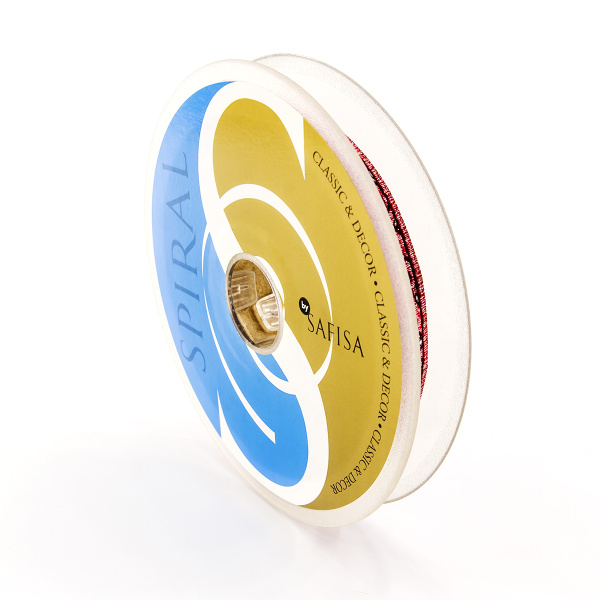 Лента жаккард SAFISA, 16 мм, 15 м, цвет 05. Арт 9104-16мм-05          