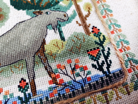 Набор для вышивания " Лось". Арт 03.017.09