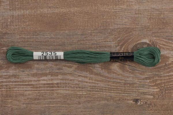 Мулине COSMO однотонный цвет  2535      . Арт 25-6/2535      