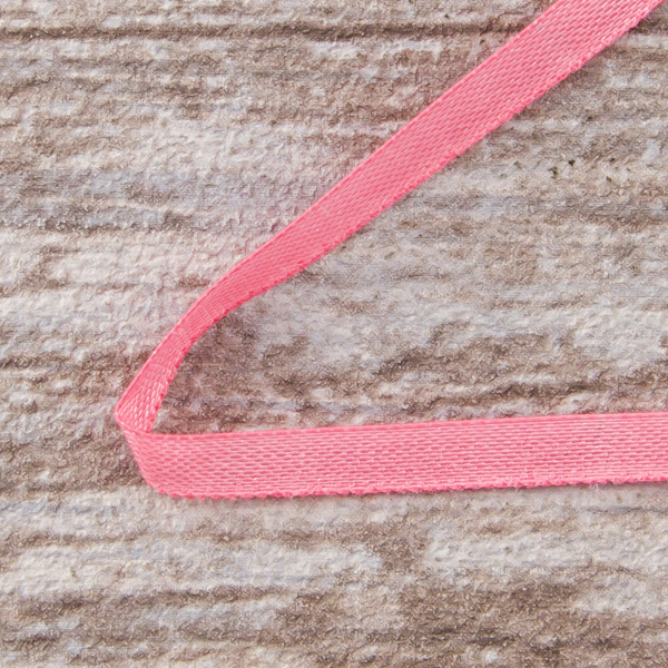 Лента для вышивания SAFISA на блистере, 4 мм, 5 м, цвет 29, розовый. Арт P111-4мм-29             