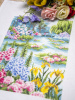 Набор для вышивания "By the water lily pond"  . Арт PN-0200908