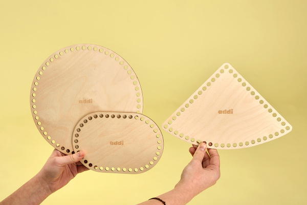 Донышко для вязаных изделий addiShapes, овал. Арт 536-2