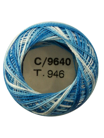 Мулине "Finca Perle"(Жемчужное), №16,мультиколорный цвет 9640. Арт 00009/16/9640           