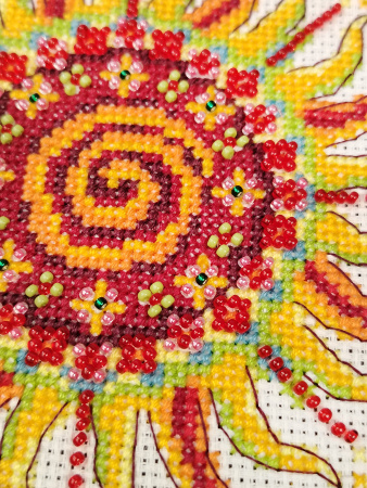 Набор для вышивания  "Ясно солнышко". Арт 13.003.71