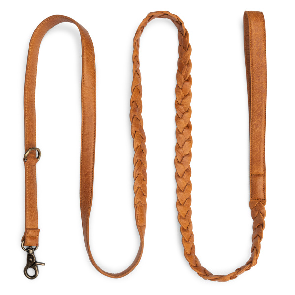 Поводок "Celia" Whisky. Арт QB-4489R1/Whisky