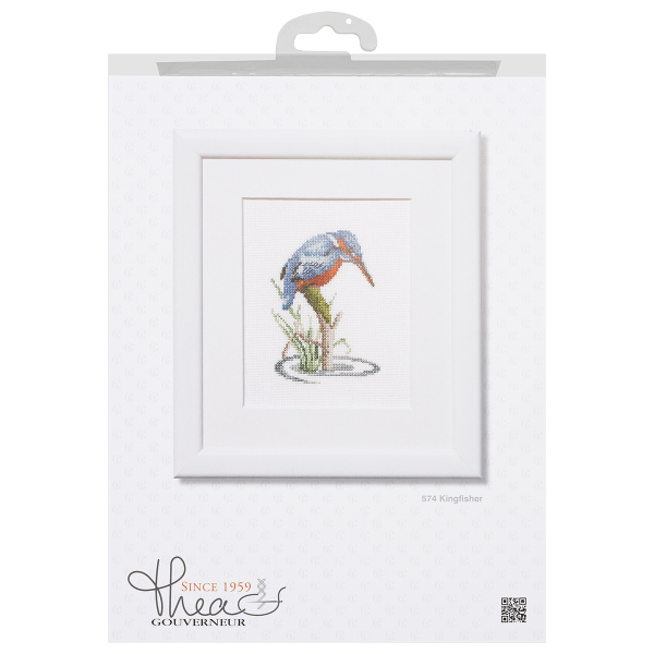 Набор для вышивания "Зимородок", канва Aida 14 ct. Арт 574A