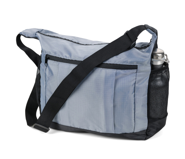 Сумка TROIKA на плечо складная (для экономии места во внутреннем отделении). Арт RUC40/GY