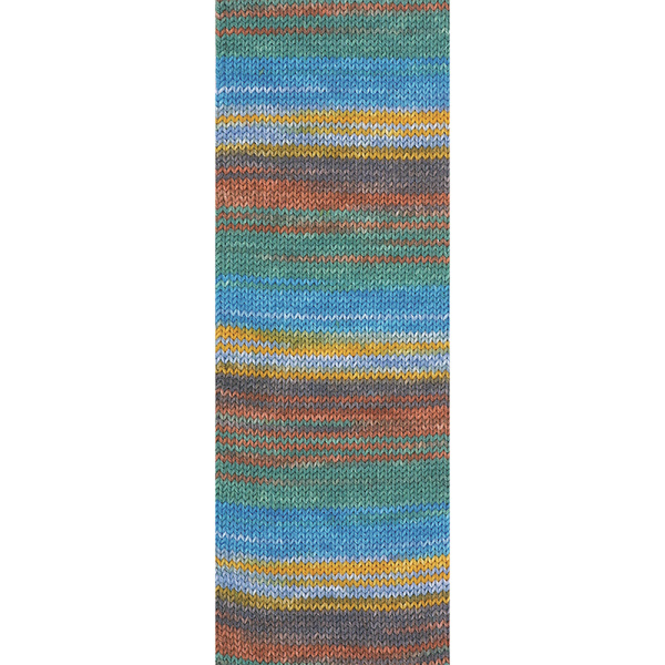Пряжа Step 6 Irish Rainbow Colours, 75% шерсть, 25% полиамид, 410 м, 150 г. Арт 97826-0623