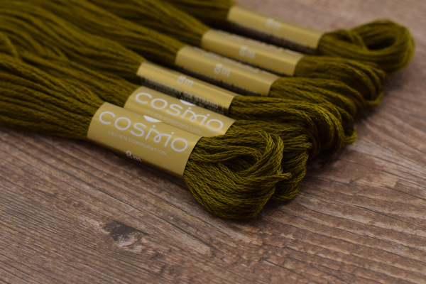 Мулине COSMO однотонный цвет  826       . Арт 25-6/826       