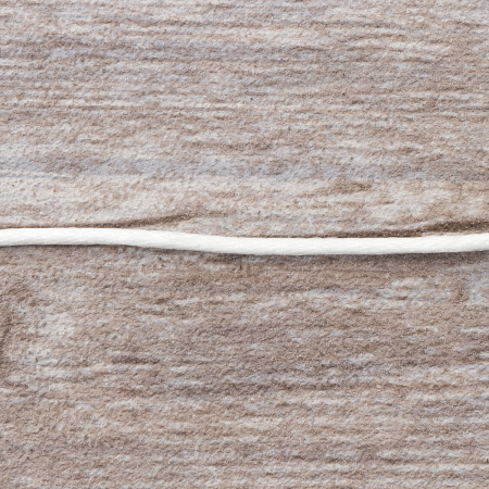 Шнур атласный SAFISA 2 мм, 25 м, цвет 02, белый. Арт 462-02                  