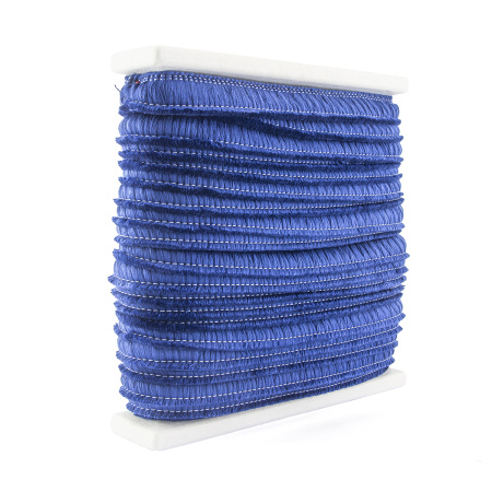 Бахрома декоративная, 30 мм, цвет джинсовый. Арт BT - 30c - col.B-4