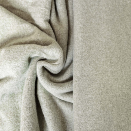 Ткань Recycled Brushed Jercey, 53% переработанный полиэстер, 28% хлопок, 15% полиэс. 135 см, 220г/м². Арт 2164.2