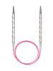Спицы металлические круговые с удлиненным кончиком addiUnicorn Lace, №8, 150 см. Арт 716-2/8-150