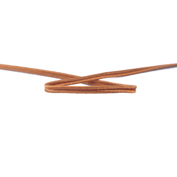 Шнур-сутаж PEGA, темно-рыжий, 3 мм. Арт 841113909A7302