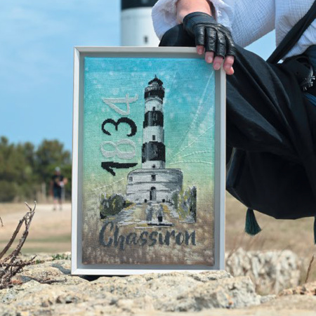 Книга "Французская вышивка крестом. Все оттенки океана, 20 крупных схем" Изабель Вотье. Арт 978-5-00241-181-8