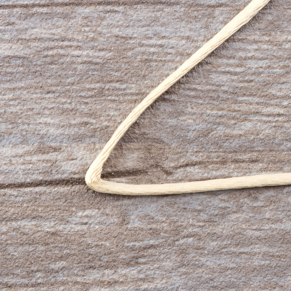 Шнур атласный SAFISA 2 мм, 25 м, цвет 41, экрю. Арт 462-41                  