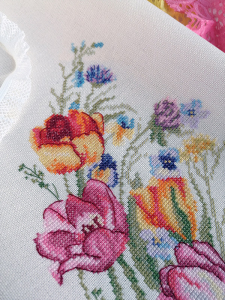 Набор для вышивания "Цветы весны". Арт 04.004.14