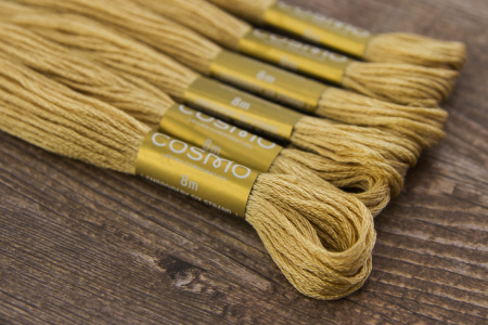 Мулине COSMO однотонный цвет  306       . Арт 25-6/306       