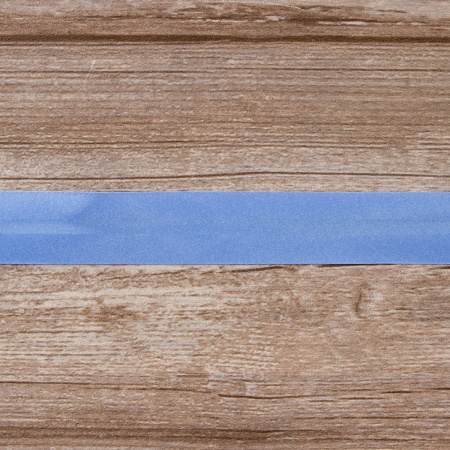 Косая бейка атласная 30 мм, 25 м, цвет 65, голубой. Арт 6260-30мм-65            