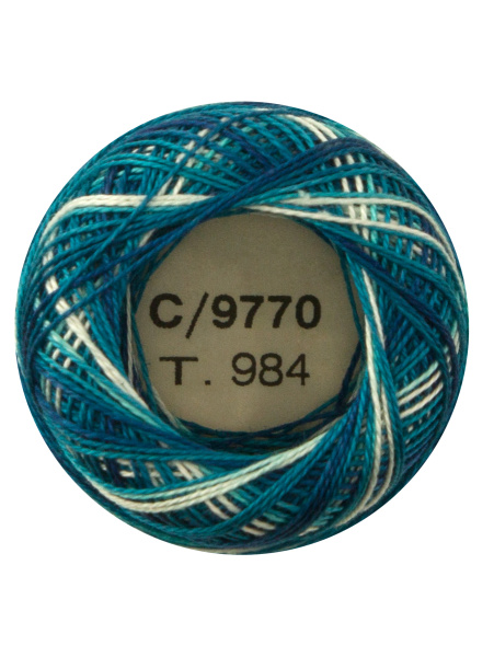 Мулине "Finca Perle"(Жемчужное), №16,мультиколорный цвет 9770. Арт 00009/16/9770           