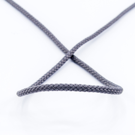 Шнур плетеный SPIRAL ( SAFISA), 4 мм, 25 м, цвет серый светлый. Арт 25281-4-27