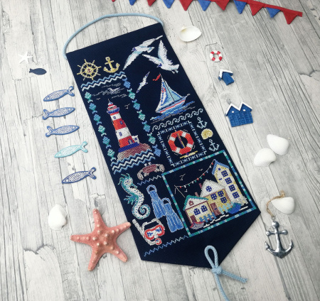 Набор для изготовления вымпела "Все о море". Арт 21.003.17