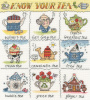 Набор для вышивания "Know Your Tea". Арт XHS16