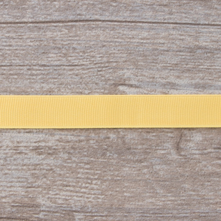 Лента репсовая SAFISA мини-рулон, 15 мм, 3,5 м, цвет 32, желтый. Арт P00350W-15мм-32         