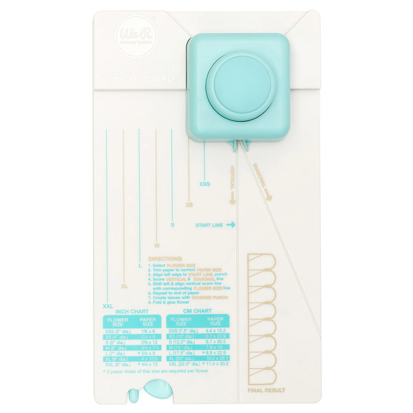 Доска для изготовления цветов "Flower Punch Board". Арт 71342-5