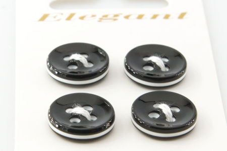 Пуговицы ELEGANT. Арт 14755-15-WHITE/4