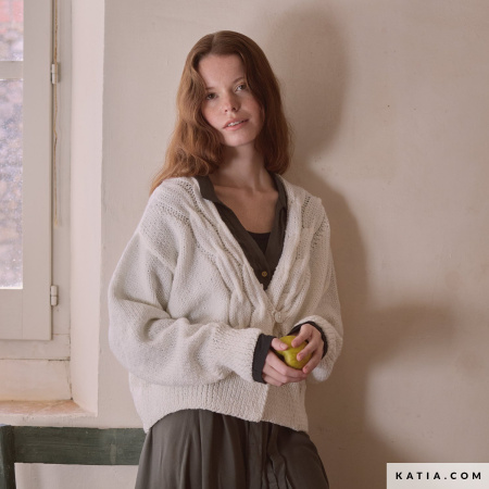 Журнал с моделями по пряже Katia  Woman-Man 100% WOOL TEXTURES 1. Арт 7924