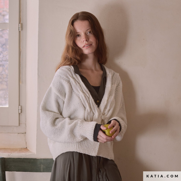 Журнал с моделями по пряже Katia  Woman-Man 100% WOOL TEXTURES 1. Арт 7924