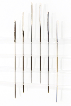 Иглы ручные для вышивания с закругленным кончиком № 26, 6 шт. Арт 203.26                  