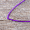 Шнур атласный SAFISA 2 мм, 25 м, цвет 39, фиолетовый. Арт 462-39                  