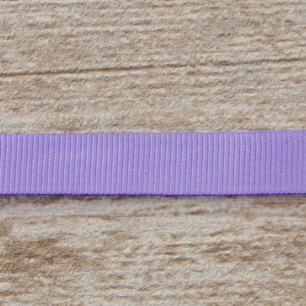 Лента репсовая SAFISA, 10 мм, 25 м, цвет 08 сиреневый. Арт 350-10мм-08